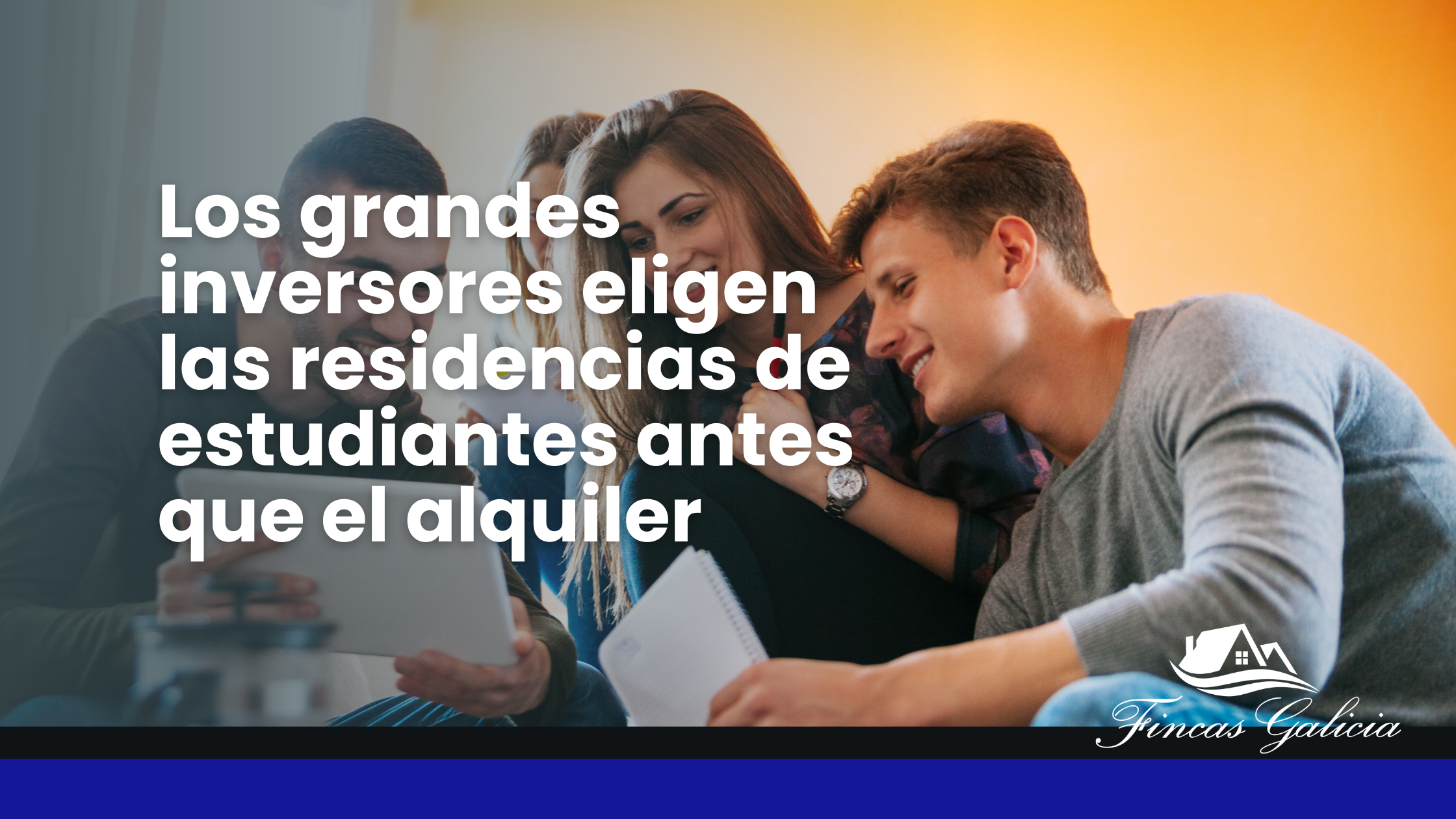 Los grandes inversores eligen las residencias de estudiantes antes que el alquiler
